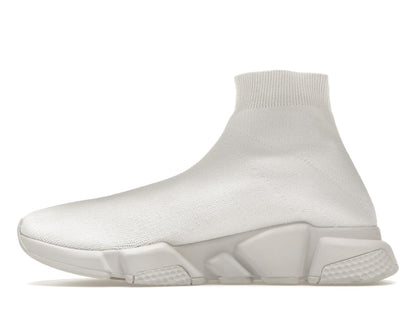 Balenciaga Speed Graffiti Trainers White Black