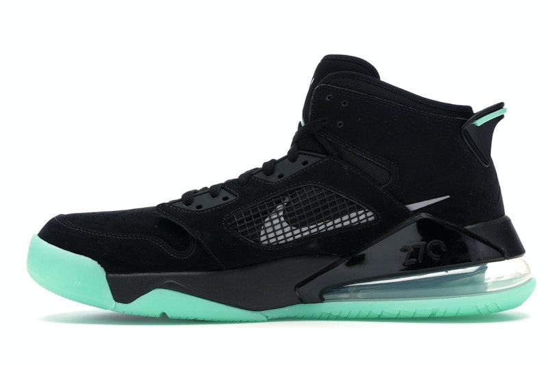 Jordan Mars 270 Black Green Glow