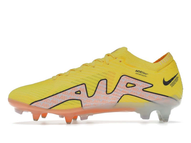 Nike Zoom Mercurial Vapor 15 Elite SG-Pro Anti-Clog Traction Yellow Strike Sunset Glow