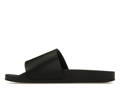OFF-WHITE Pool Slides Black White (Women's) (SS22)