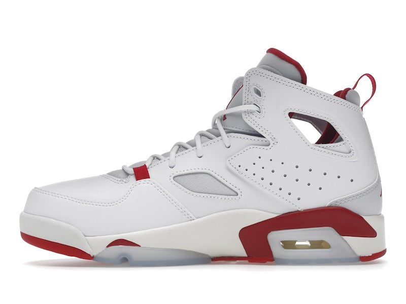Jordan Flight Club 91 White Pure Platinum Sail Mystic Hibiscus