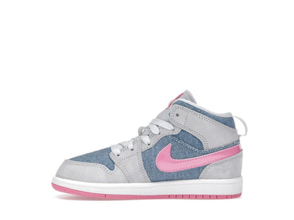 Jordan 1 Mid SE Denim Sequin (PS)