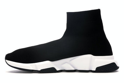 Balenciaga Speed Graffiti Trainers Black White