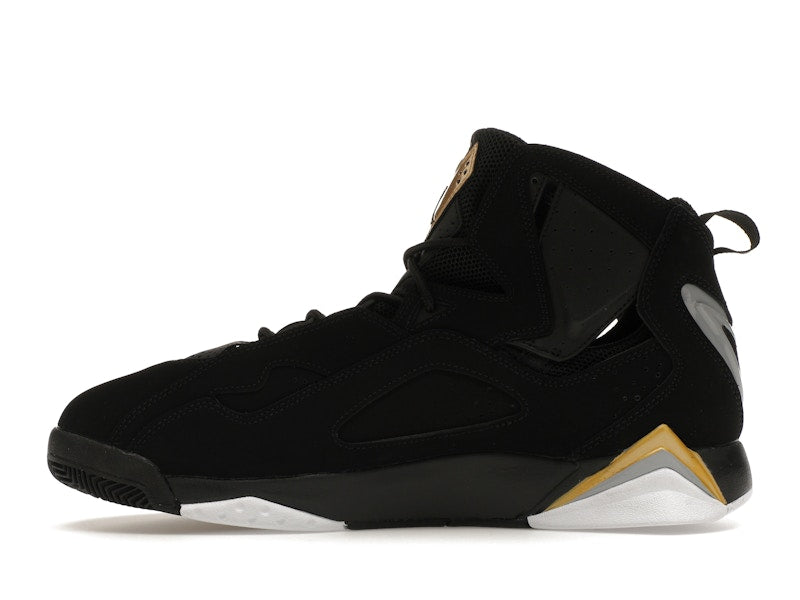 Jordan True Flight Black Metallic Gold