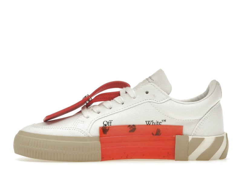 OFF-WHITE Vulc Low White Beige Orange (Women's)