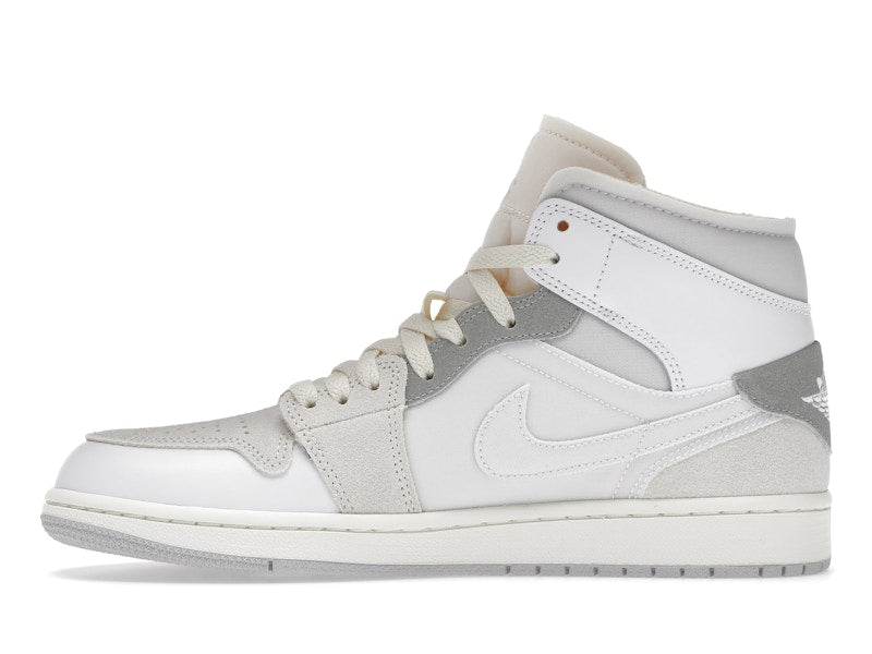 Jordan 1 Mid SE Craft Inside Out White Grey