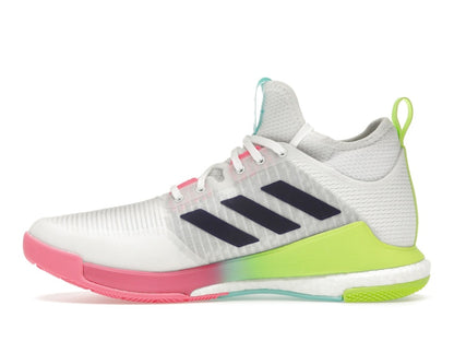 adidas Crazyflight Mid White Purple Aqua (Women's)