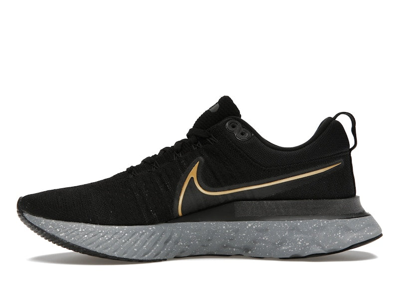 Nike React Infinity Run Flyknit 2 Black Gold