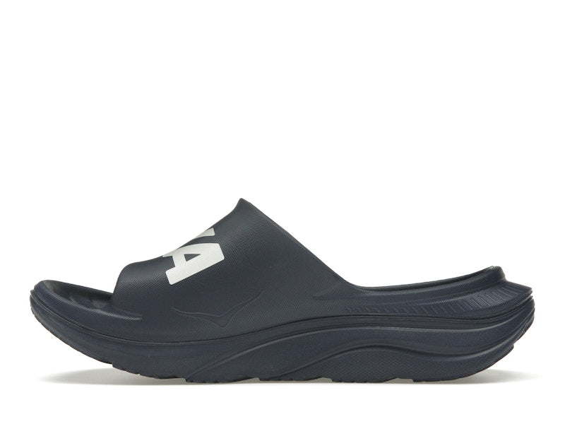 Hoka One One Ora Athletic Slide Varsity Navy White