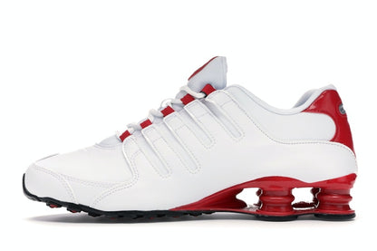 Nike Shox NZ White University Red