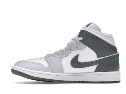 Jordan 1 Mid White Smoke Grey (Women's)
