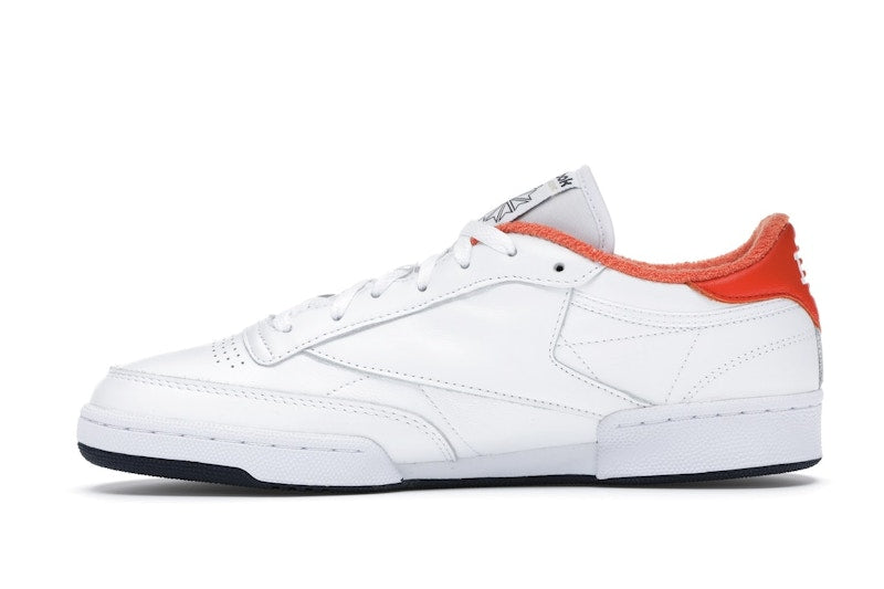 Reebok Club C 85 Eric Emanuel White Orange Navy