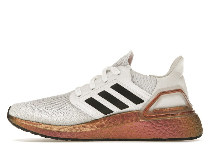 adidas Ultra Boost 20 White Signal Pink (Women's)