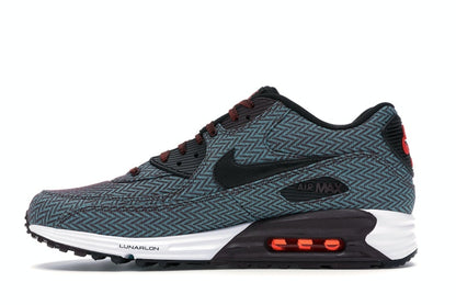 Nike Air Max Lunar90 Burgundy-Herringbone