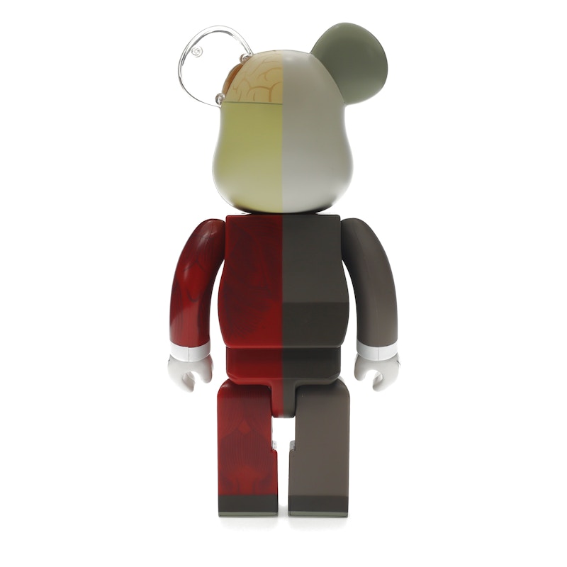 KAWS Bearbrick Dissected 400% Brown