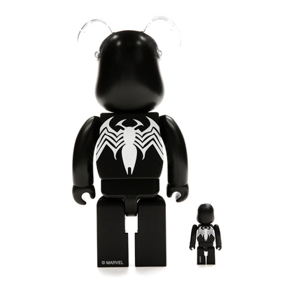 Bearbrick x Marvel Spider-Man Black Costume 100% & 400% Set
