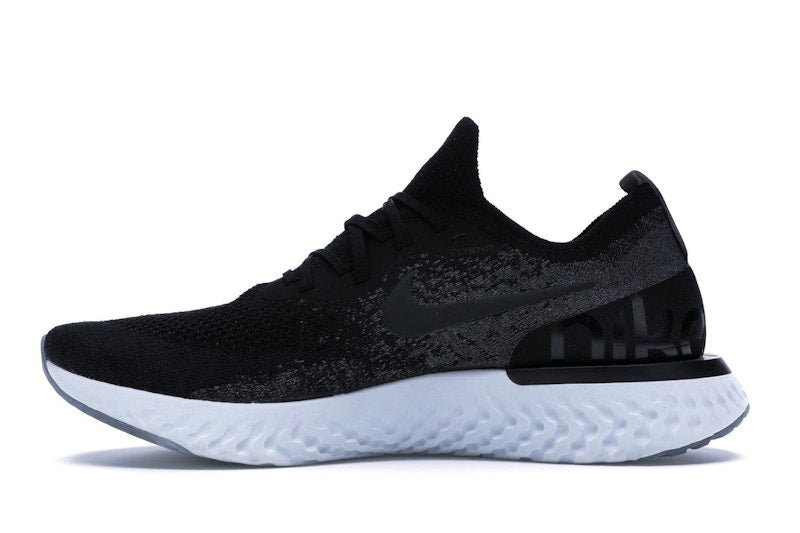 Nike Epic React Flyknit Black Dark Grey