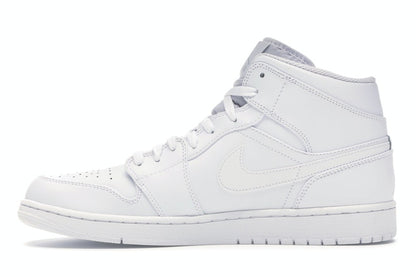 Jordan 1 Mid White/Pure Platinum