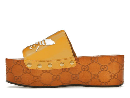 Gucci x Adidas GG Clog Yellow (Women's)