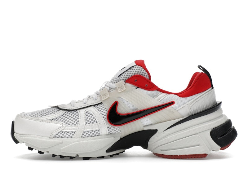 Nike V2K Run Metallic White University Red