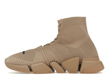 Balenciaga Speed 2.0 Lace Up Beige (Women's)