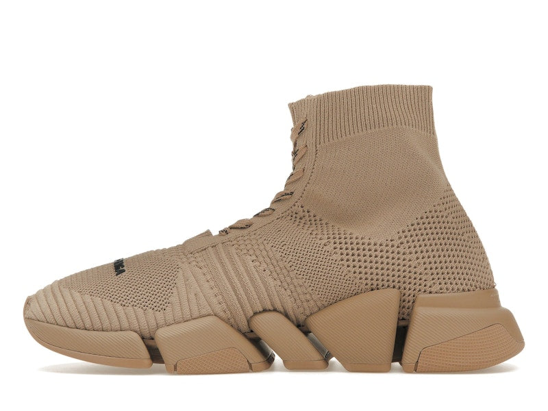 Balenciaga Speed 2.0 Lace Up Beige (Women's)