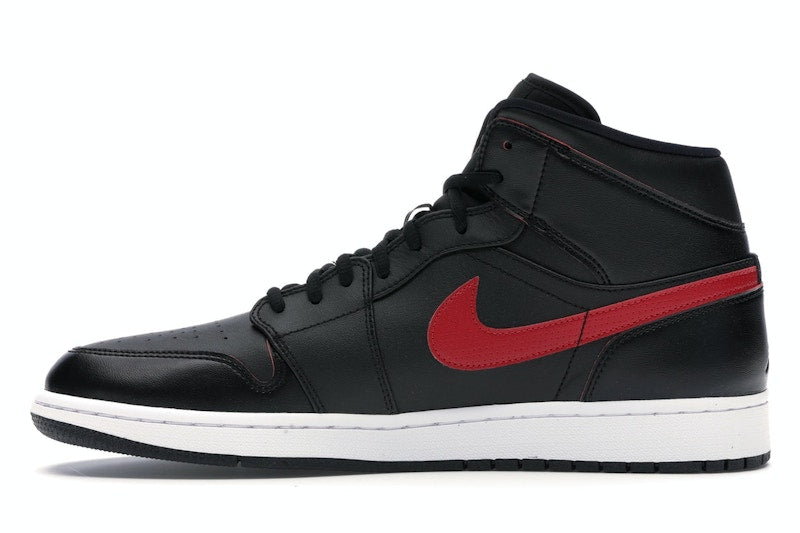 Jordan 1 Retro Mid Black Team Red