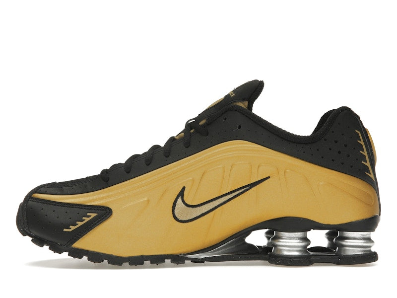 Nike Shox R4 Black Metallic Gold (Women's)