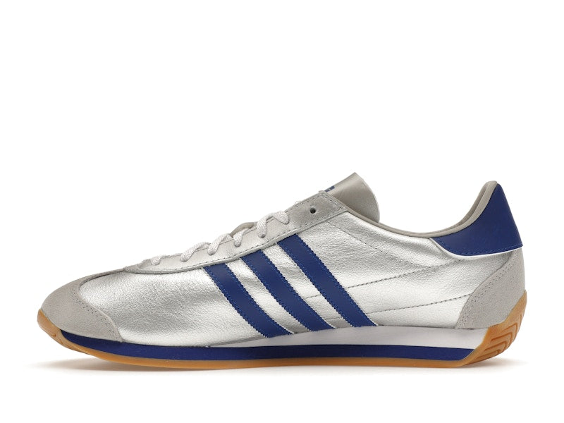 adidas Country OG Matte Silver Bright Blue Cloud White