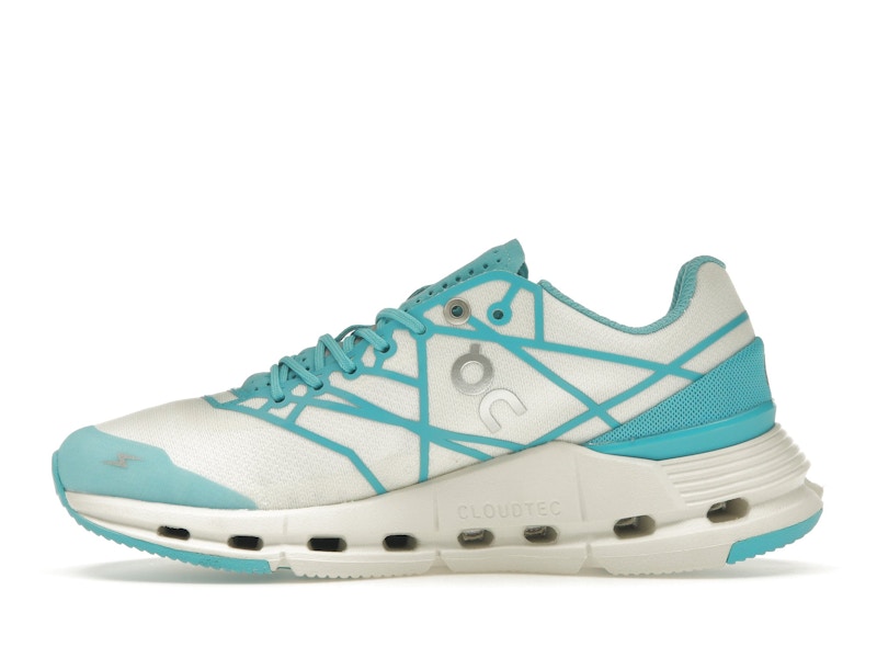 On Running Cloudnova Z5 White Cyan (Women's)