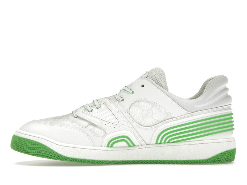 Gucci Basket Low White Demetra Green