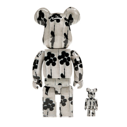 Bearbrick Flying Balloons Girl 100% & 400% Set