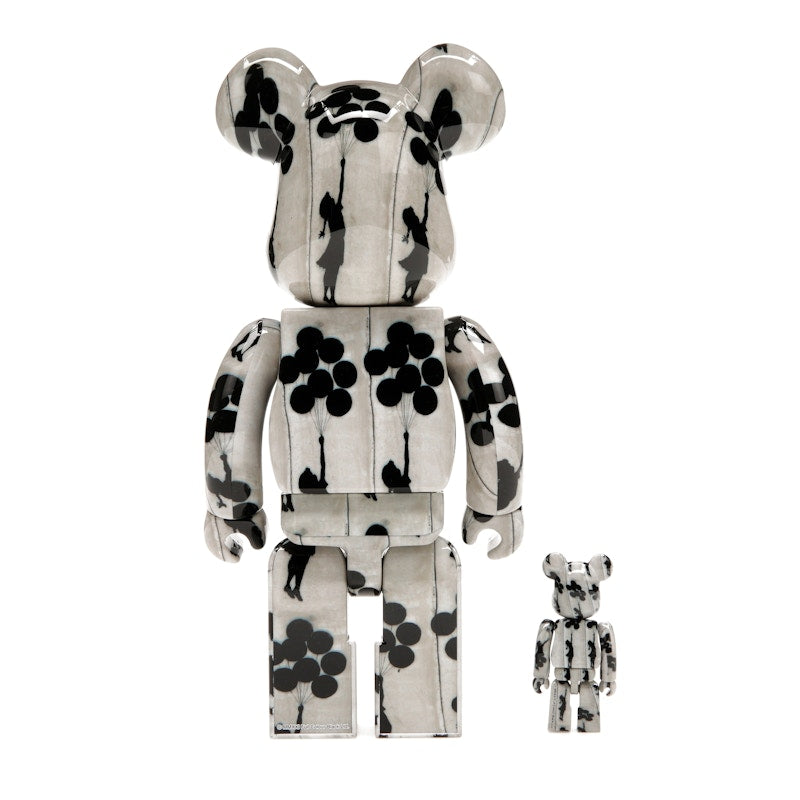 Bearbrick Flying Balloons Girl 100% & 400% Set
