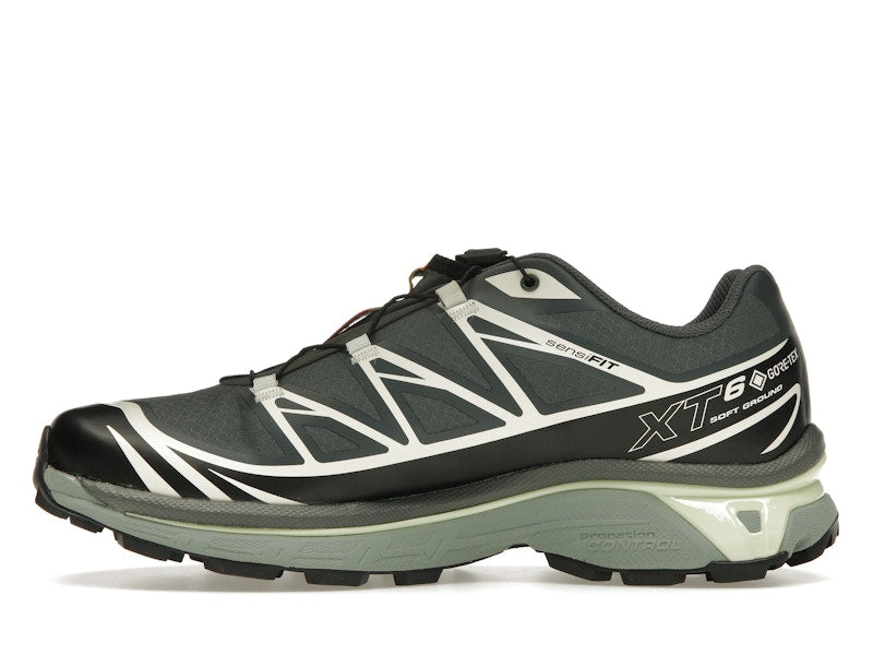 Salomon XT-6 Gore-Tex Black Lime Cream