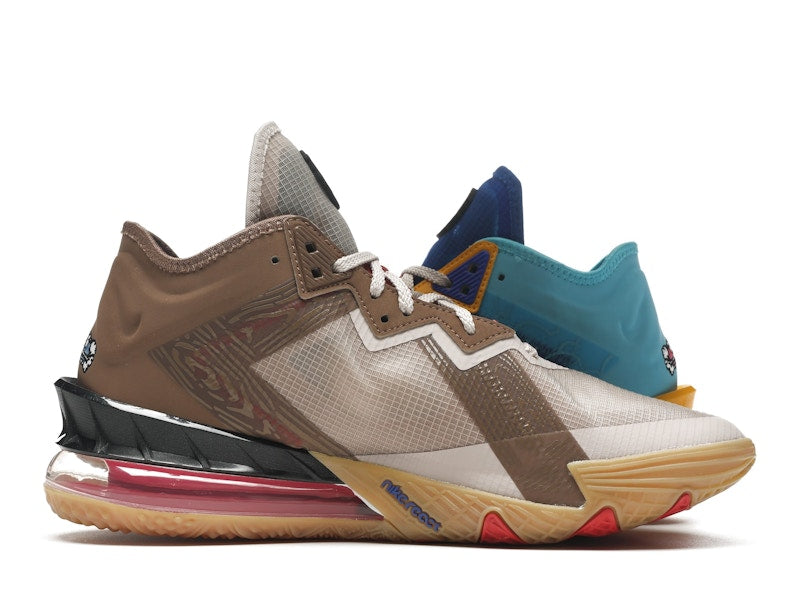 Nike LeBron 18 Low Wile E. vs Roadrunner Space Jam