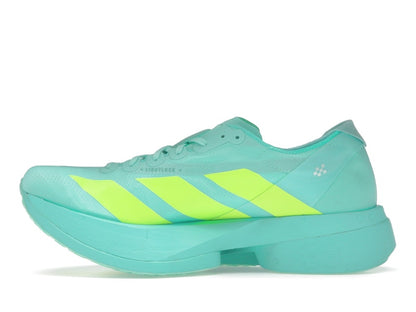 adidas Adizero Adios Pro 4 Flash Aqua Lucid Lemon