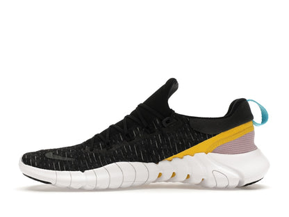 Nike Free Run 5.0 Dark Smoke Grey Vivid Sulfur Chlorine Blue