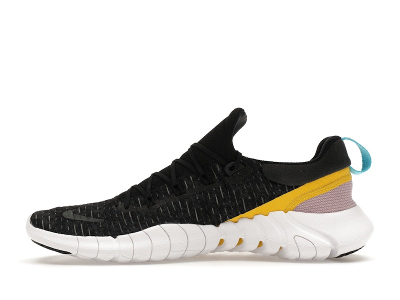 Nike Free Run 5.0 Dark Smoke Grey Vivid Sulfur Chlorine Blue