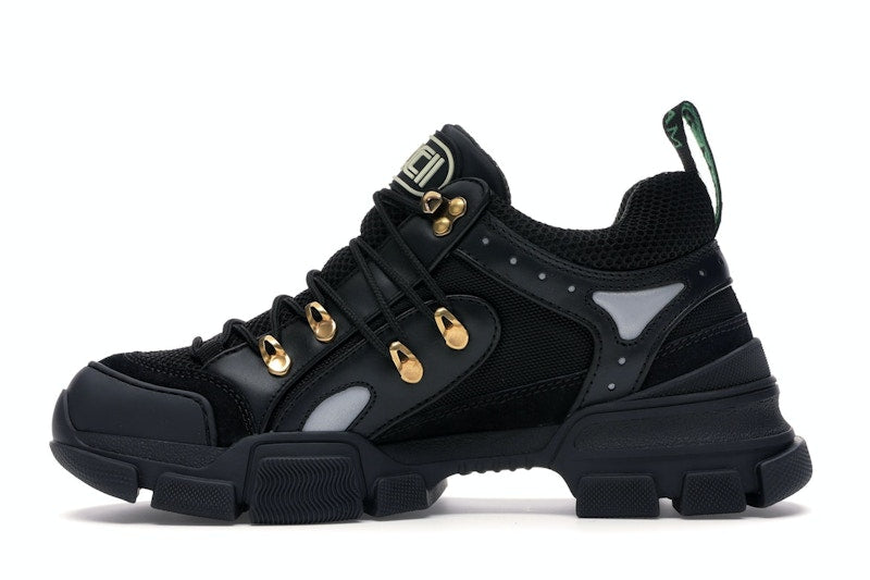 Gucci Flashtrek SEGA Black Leather