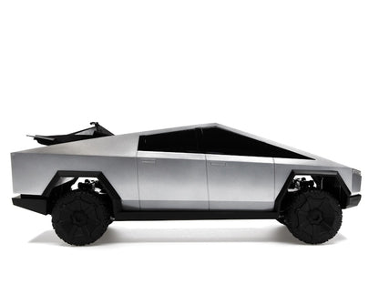 Hot Wheels x Tesla Cybertruck 1:10 Scale RC Car (2021 Version w/ Cyberquad)