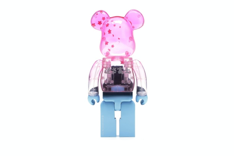 Bearbrick Inverted Mt. Fuji 400% Pink/Blue