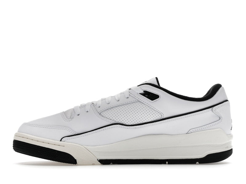 Jordan Flight Court White Sail Black