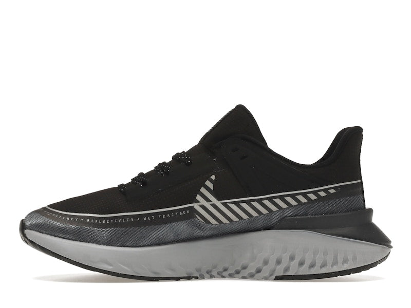 Nike Legend React 2 Shield Black Reflect Silver (Women's)