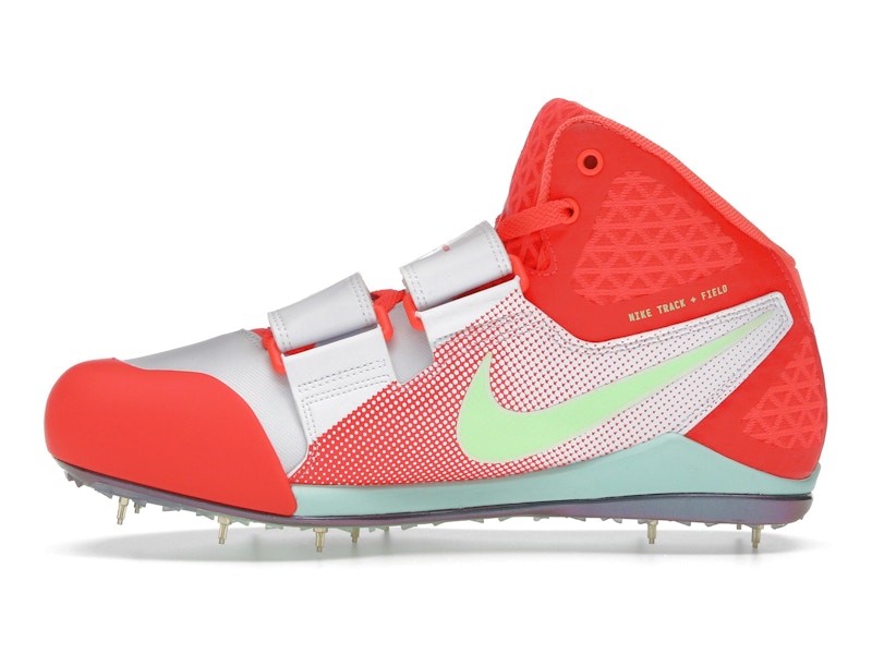 Nike Zoom Javelin Elite 3 White Hyper Orange Lime Blast Bright Crimson