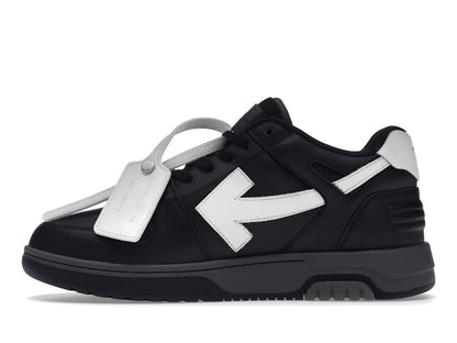 OFF-WHITE Out Of Office OOO Low Tops Black Grey White SS22