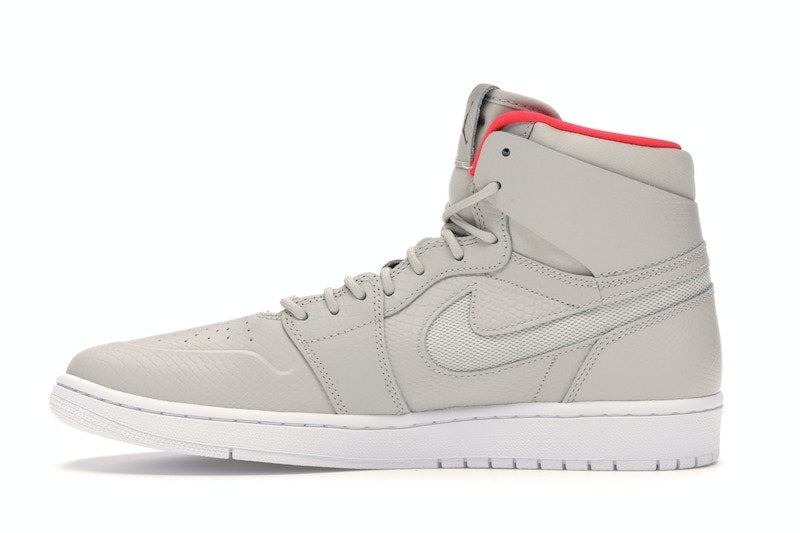 Jordan 1 Retro High Nouveau Pure Platinum Bright Crimson