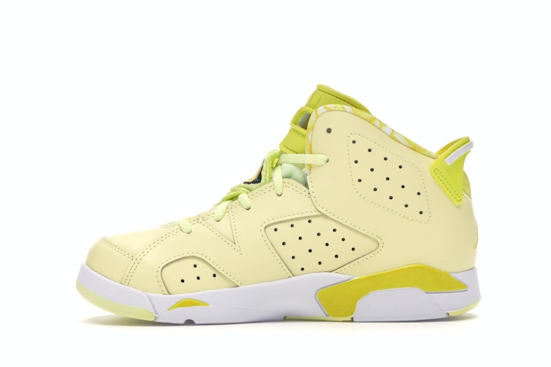 Jordan 6 Retro Dynamic Yellow Floral (PS)