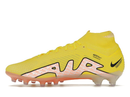 Nike Zoom Mercurial Superfly 9 Elite AG-Pro Yellow Strike Sunset Glow