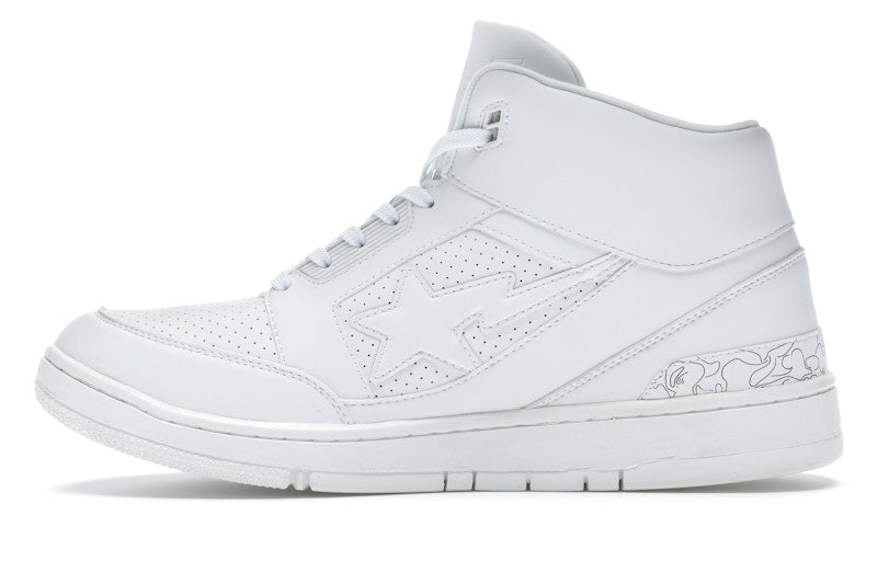A Bathing Ape Cloud Sta Shark White
