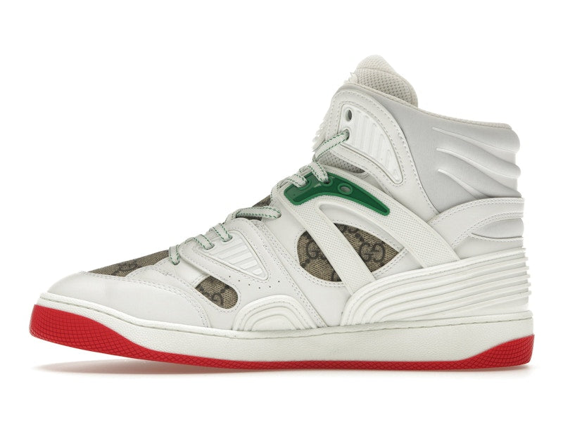 Gucci Basket White Demetra Red (Women's)